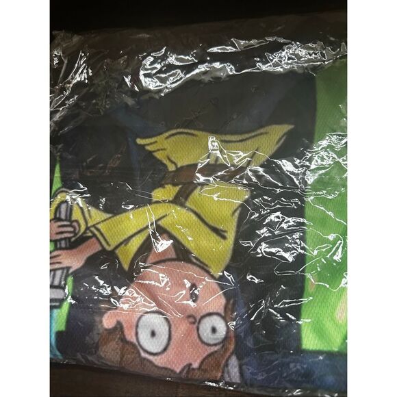 shirt short sleeve round neck summer casual loose boys size 10/12 - Picture 5 of 5